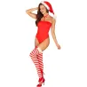 Obsessive Tenue Noël Kissmas Teddy 3 pièces